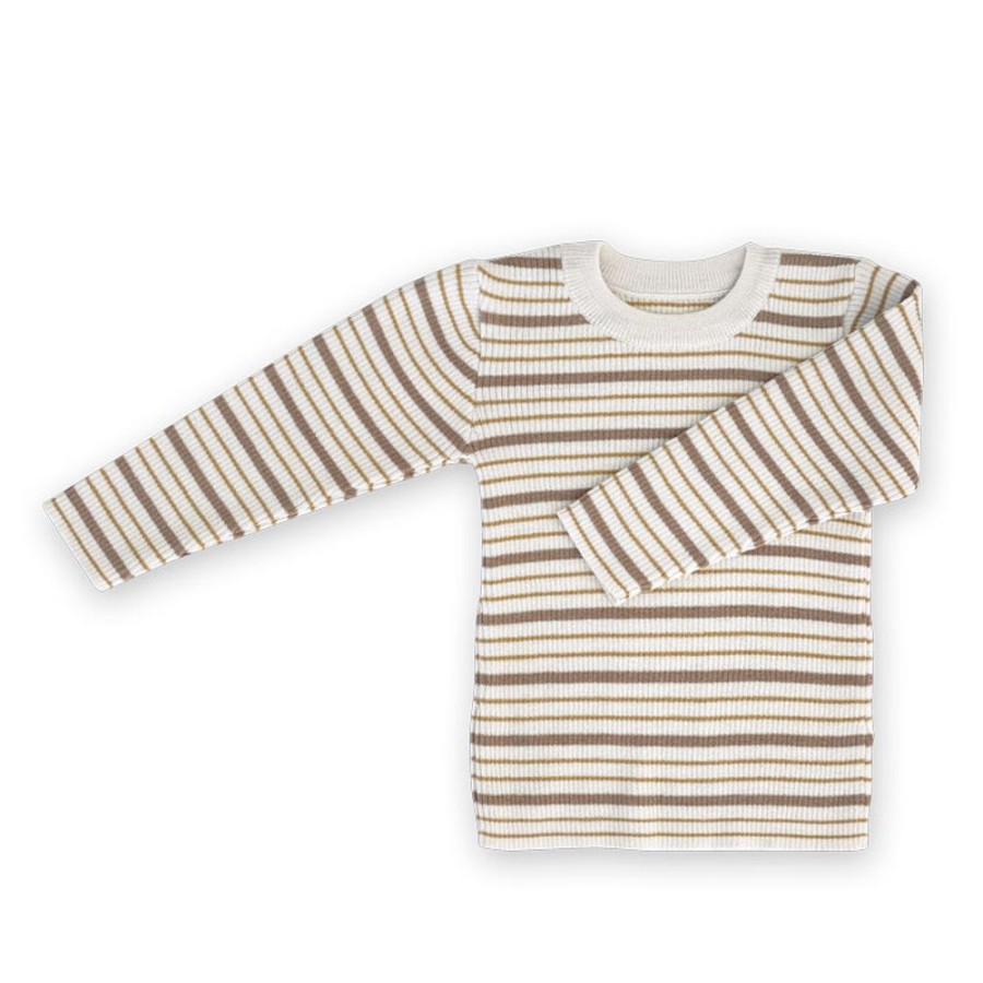 Toj SAGA Copenhagen | Merino Bluse - Gunni - Mixed Clay